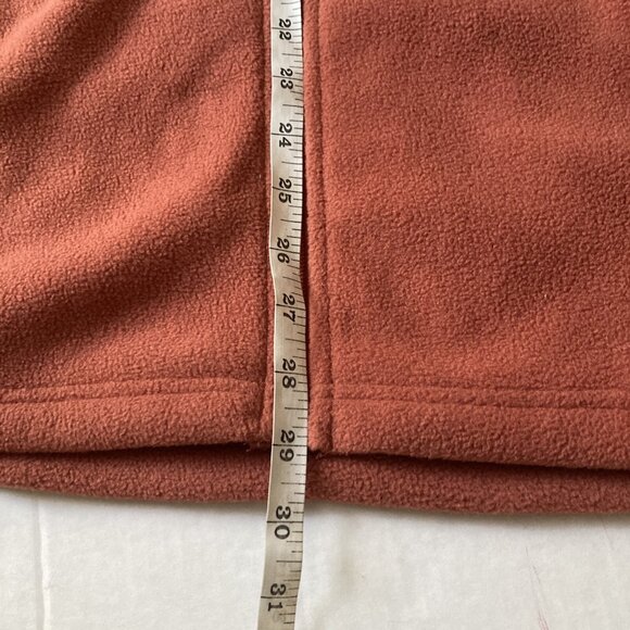 Men's cabelas jacket size XL fleece burnt orange - Picture 4 of 6